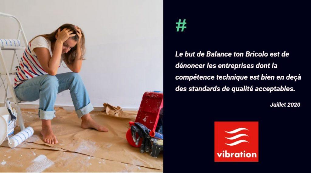 La Minute Eco de la radio Vibration parle de Balance ton Bricolo