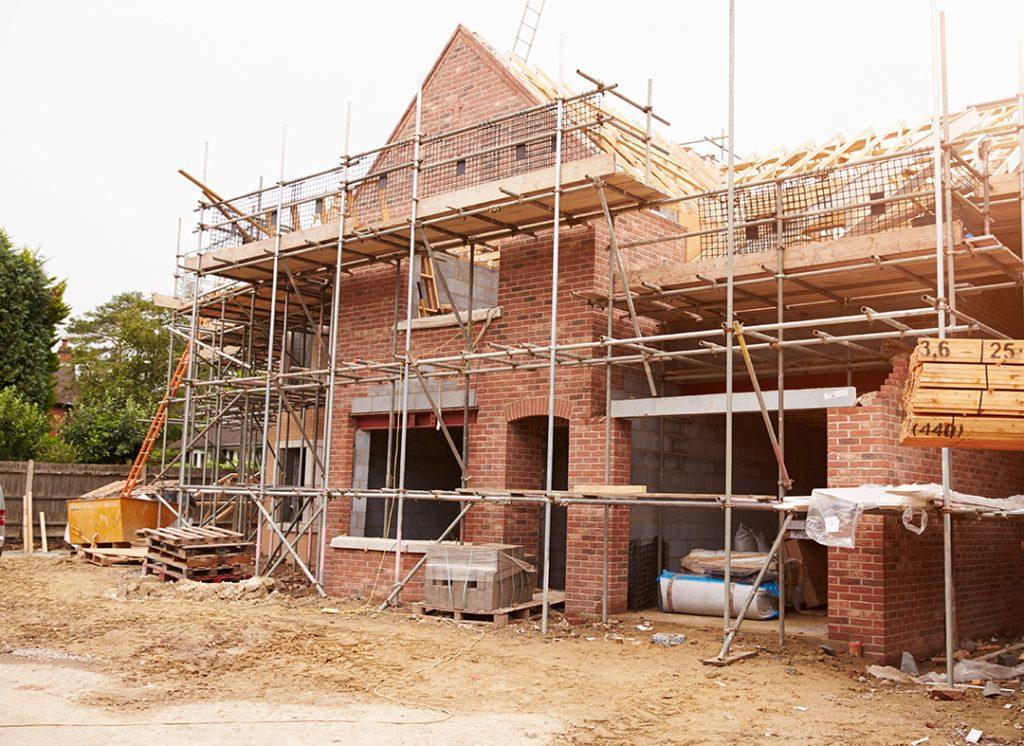 Chantier d'une maison